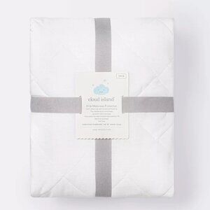 Cloud Island Crib Mattress Protector Standard Cotton New